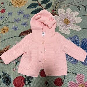 GAP Soft Pink Baby Knit Sweater
